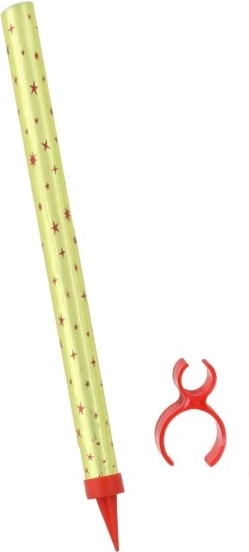 Zlatá párty fontána s držiakom na fľašu 70 sekúnd 25 cm
