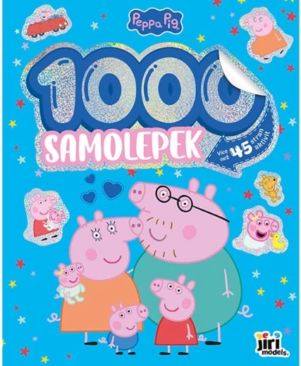 1000 samolepiek s aktivitami Prasiatko Peppa