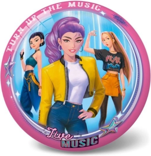 Detská lopta Music 14 cm