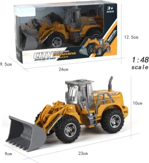 Nákladný nakladač so zotrvačníkom 1:48