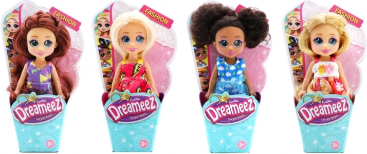 mini bábika DREAMEEZ v kornútku 12 cm