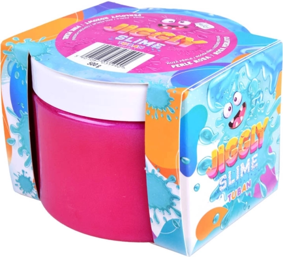 Ružový perleťový Jiggly Slime 500g