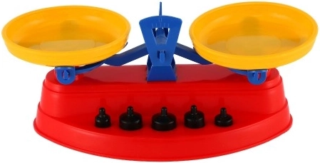 Učebná váha na hravú výučbu rovnováhy