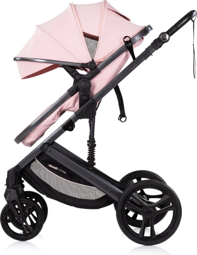 Obojstranné sedenie a nastaviteľná strieška