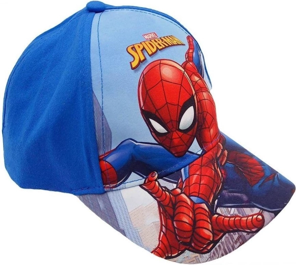 Šiltovka Spiderman modrá
