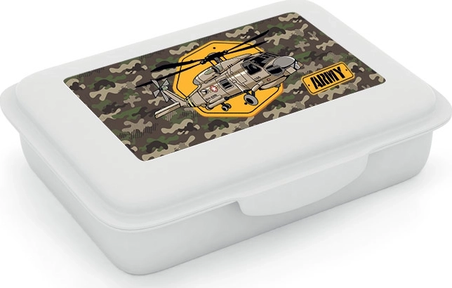 box na desiatu army helikoptéra