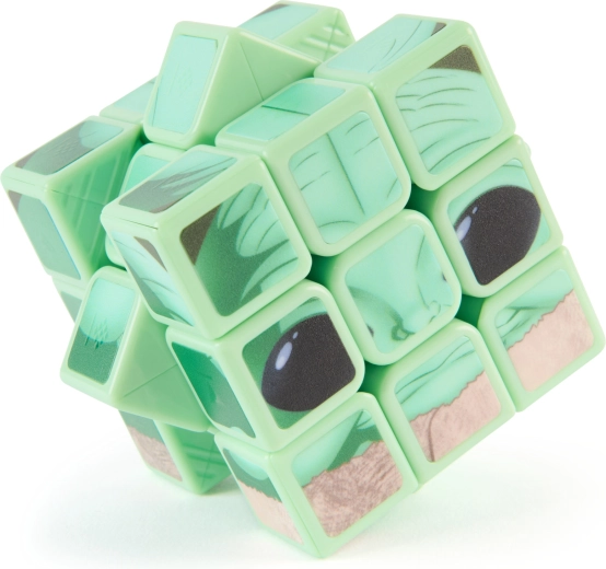 Hlavolam 3x3 s motívom GROGU