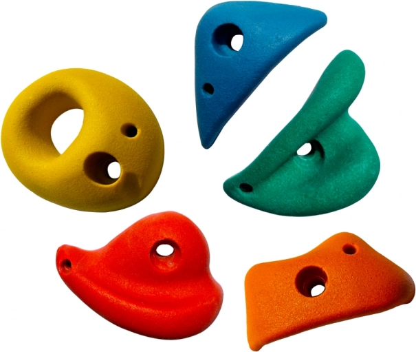 Lezecké chyty pre deti – 5 ks, menšie, 2KIDS TOYS