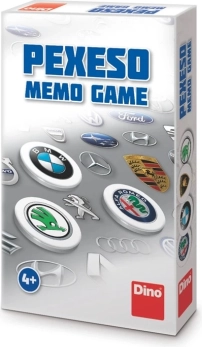 Dino Pexeso Značky Áut Hra pre Deti