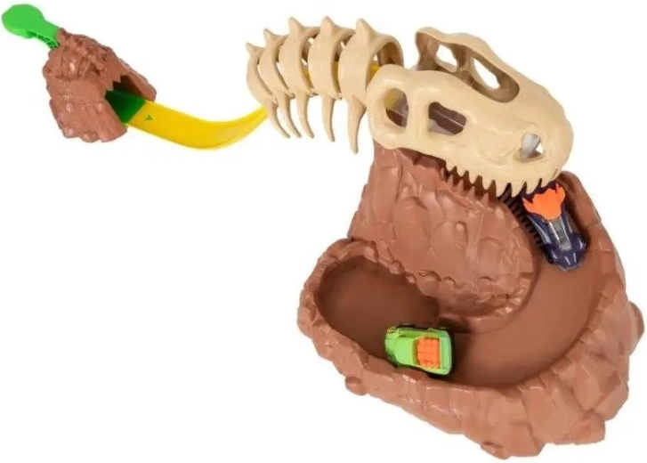 Napínavá jazda dinosaurovou tlamou