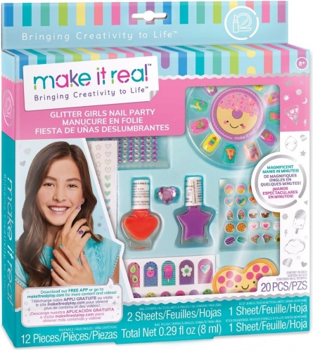 Make It Real sada lakov na nechty so zdobením