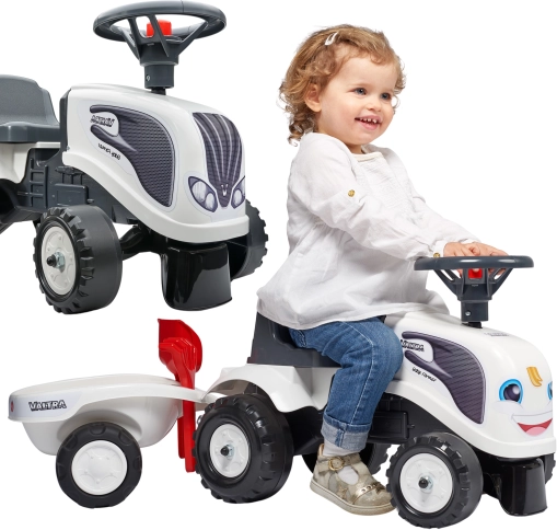 Detský traktor Valtra s prívesom od Falk