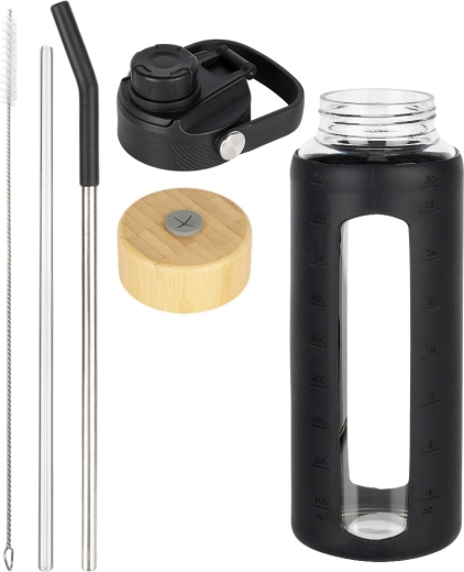 Borosilikátové sklo a ochranný silikón