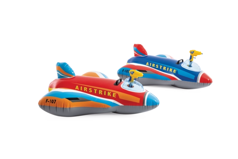 Integrovaná vodná pištoľ pre akčnú hru