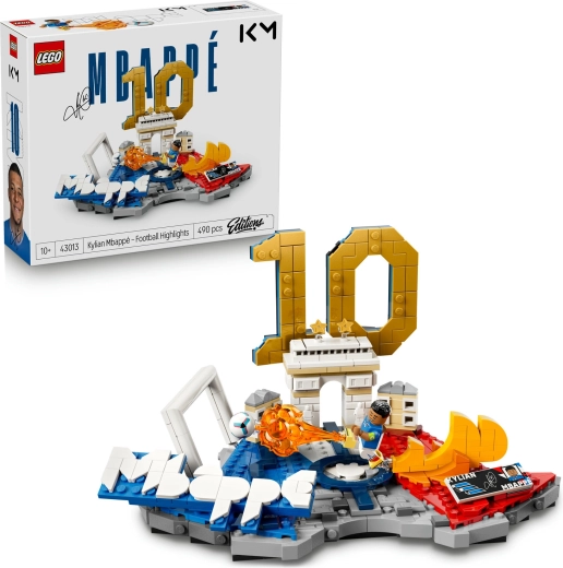 LEGO Editions Kylian Mbappé – futbalové momenty
