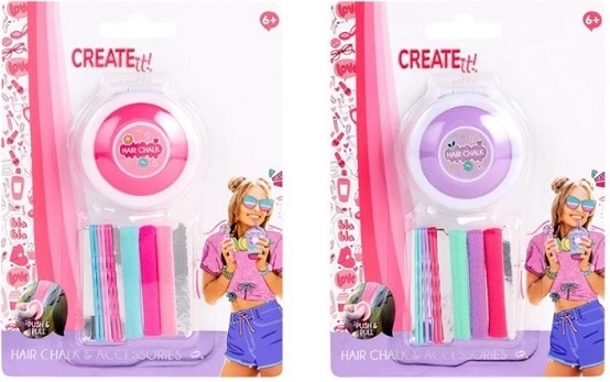 Create it! krieda na vlasy so stylingovými doplnkami