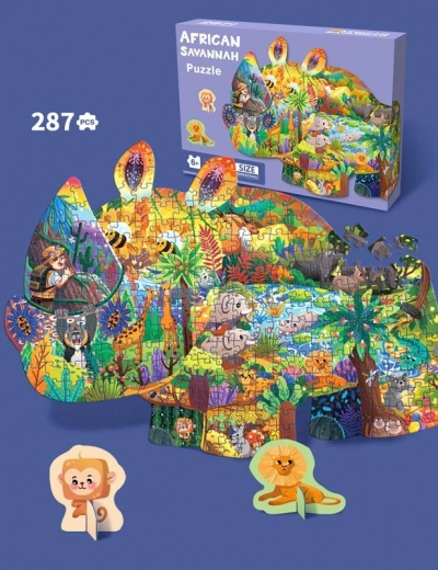 Sada puzzle Safari 287 dielikov
