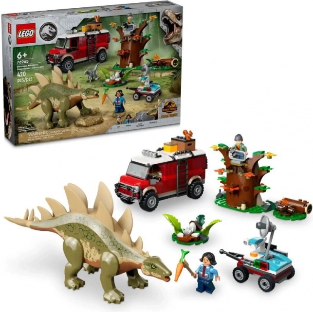LEGO Jurassic World Dinomisie: Objav stegosaurusa