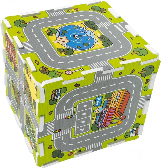 Puzzle aj 3D stavanie