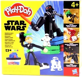 Play-Doh Star Wars svetelné meče – kreatívna sada pre deti