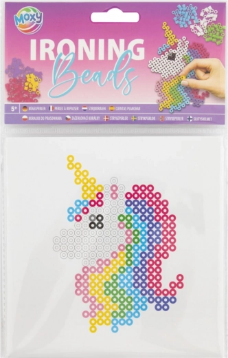 Zažehlovacie korálky Jednorožec 15x15 cm