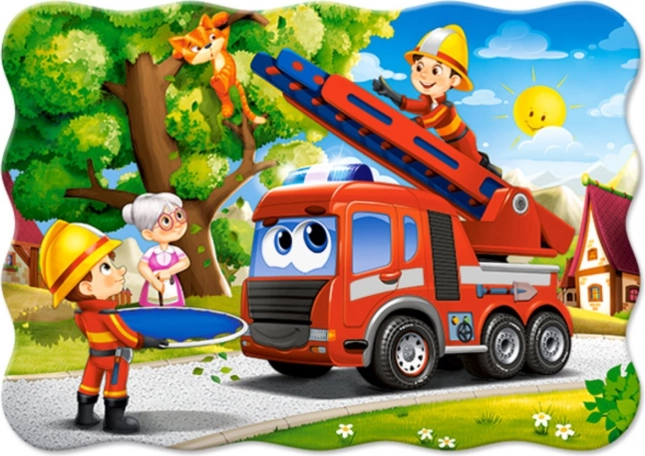 puzzle hasiči na záchrane 30 dielikov