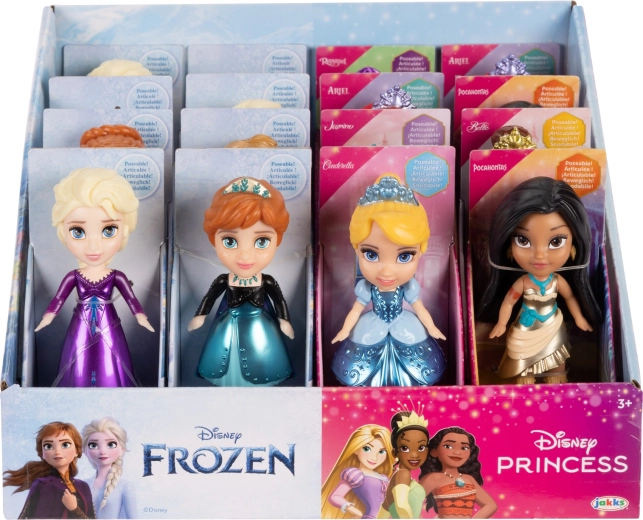 Mini bábika DISNEY PRINCESS 7 cm
