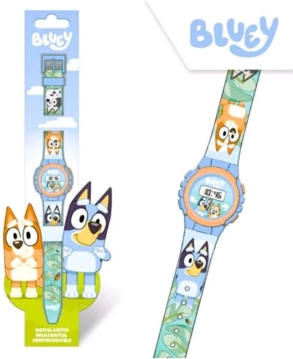 Digitálne hodinky Bluey