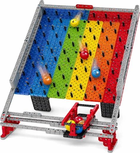 Dúhová herná plocha s prekážkami