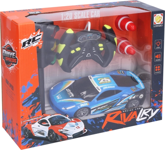 RC auto so semaforom na diaľkové ovládanie 18 cm