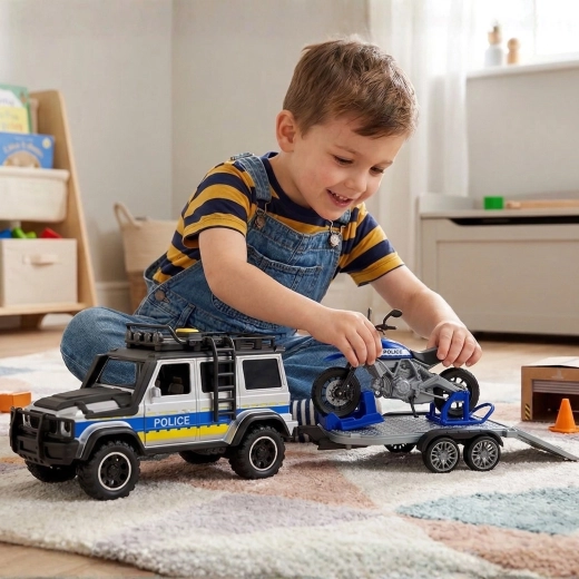 Príves pre policajnú motorku