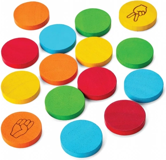 PlanToys mini pexeso kameň, nožnice, papier