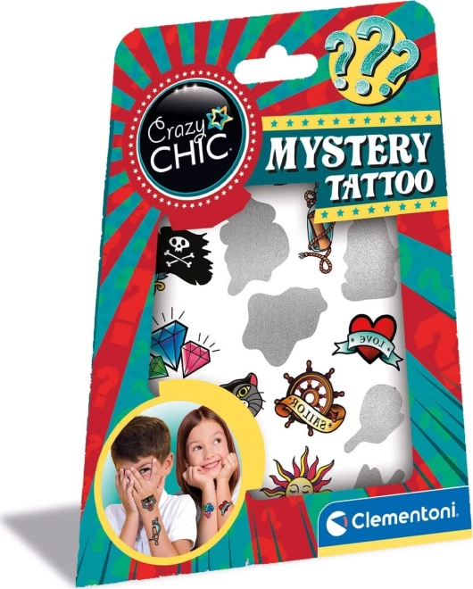 CLEMENTONI Crazy Chic tajomné pirátske tetovanie