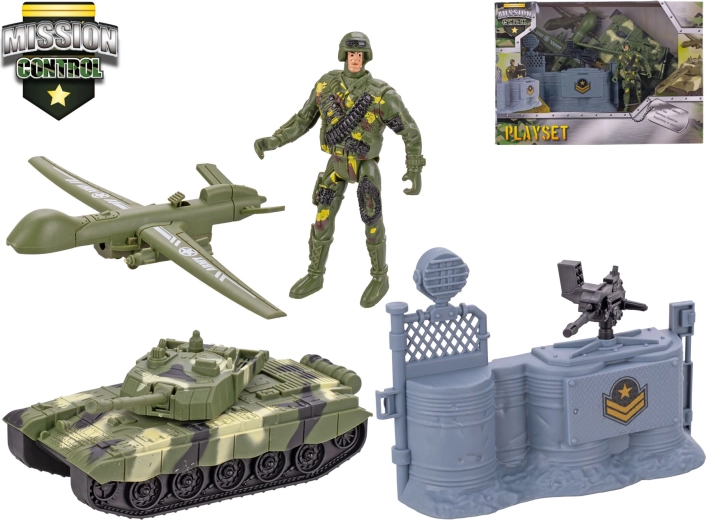 Mission Control tank s doplnkami 18,5 cm – herná sada