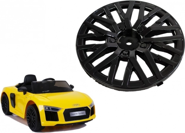 Kryt kolesa pre elektrické autíčko AUDI R8, čierny