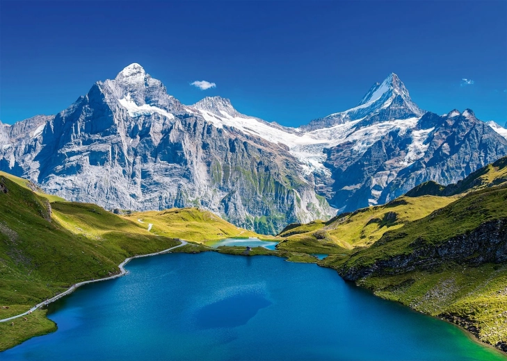 ALIPSON puzzle Jazero Bachalpsee, Alpy – 1000 dielikov