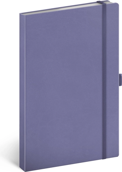 Linkovaný zápisník Lila 13 × 21 cm s pevnou väzbou