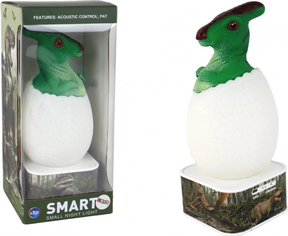 Nočná LED lampička Dino Parašaurolophus USB