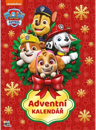 Adventný kalendár Labková patrola s knižkami
