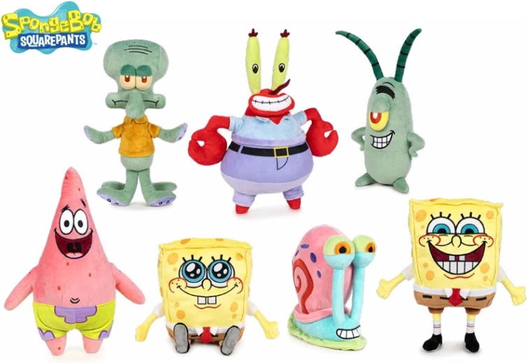 Plyšová hračka SpongeBob 30 cm - 1 kus