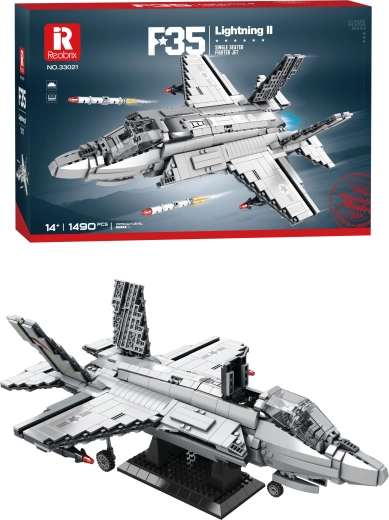 Stavebnica stíhačky F-35 Lightning II (1490 dielikov)