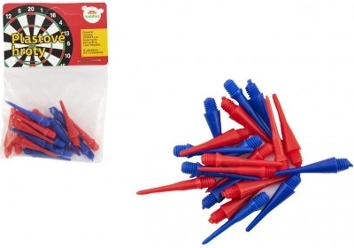 Plastové hroty k hádzacím šípkam
