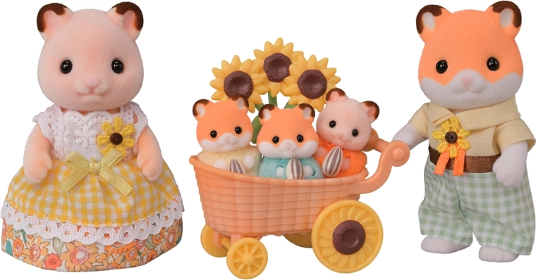 Rodina škrečkov Sylvanian Families