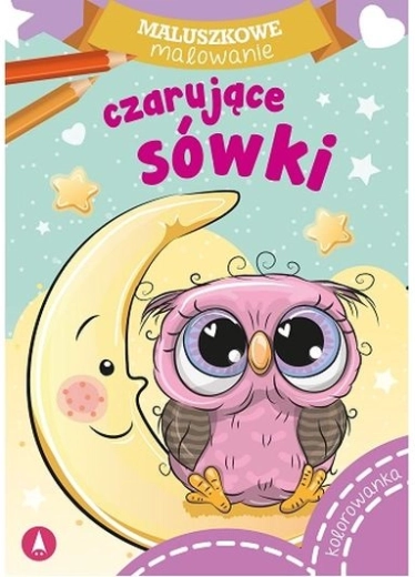 Maľovanie pre najmenších: Čarovné sovičky