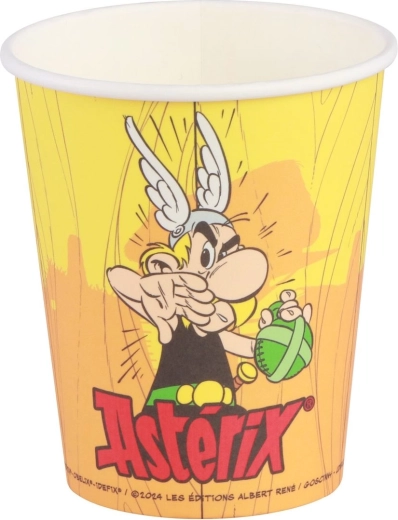 Poháriky Asterix 250 ml (8 ks)