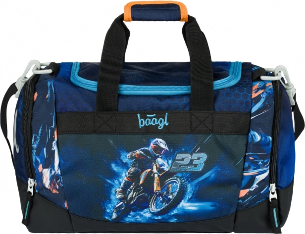 Detská športová taška Baagl Motorka