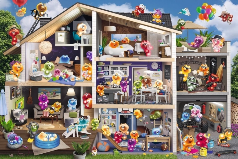 Ravensburger Puzzle Gelini Domček pre bábiky 5000 ks