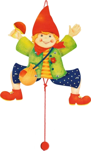 Skákací panáčik Jumping Jack – chlapec - 1 kus