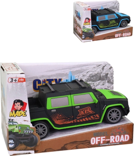 Terénne off-road auto na zotrvačník 15 cm - 1 kus
