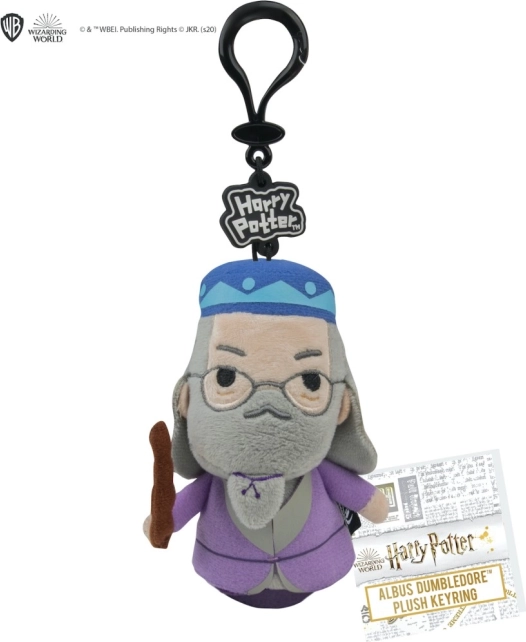 Harry Potter plyšová kľúčenka – Dumbledore